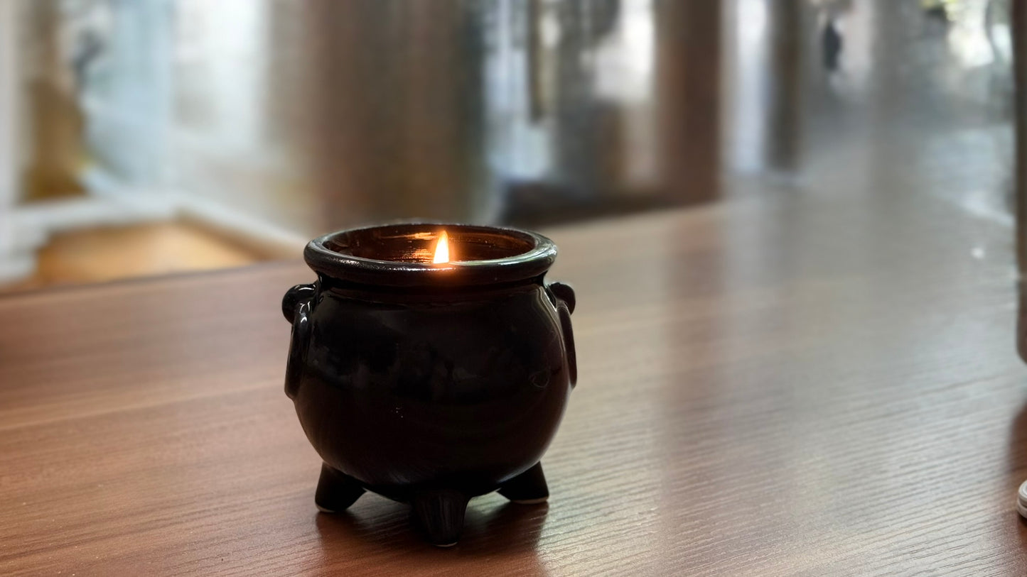 Witches Brew Cauldron Candle