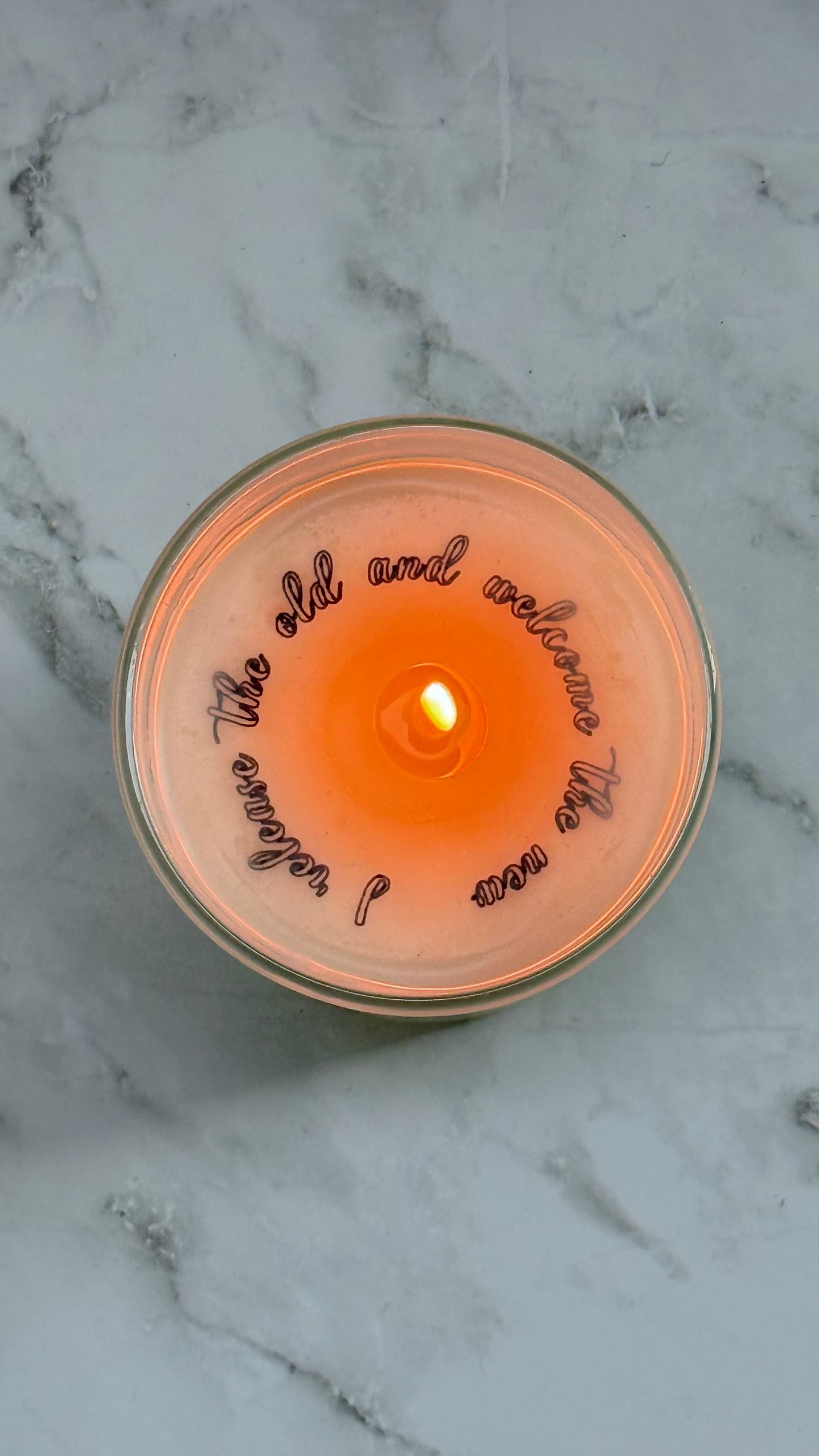 Reset Ritual Intentions Candle