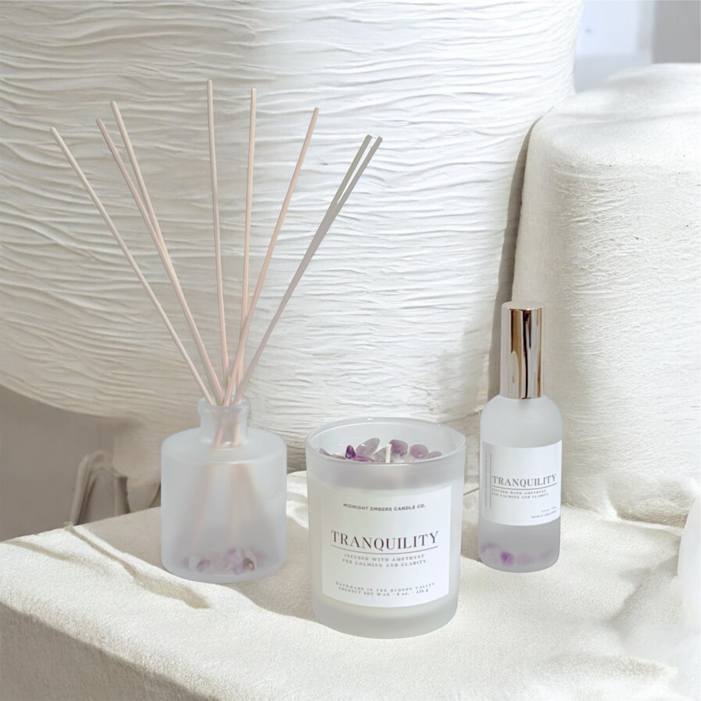 Tranquility: Amethyst Infused Reed Diffuser