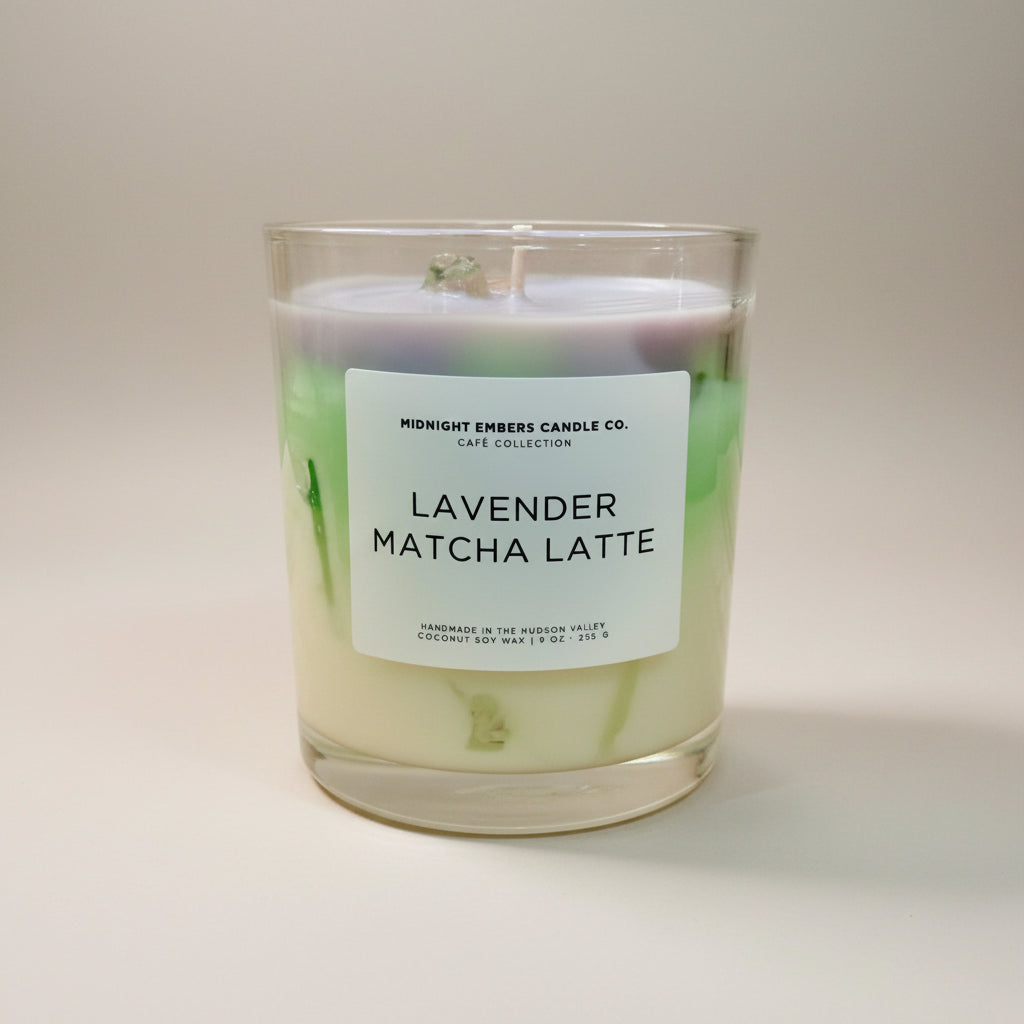 Lavender Matcha Latte Candle
