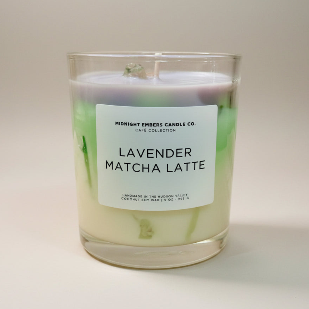 Lavender Matcha Latte Candle
