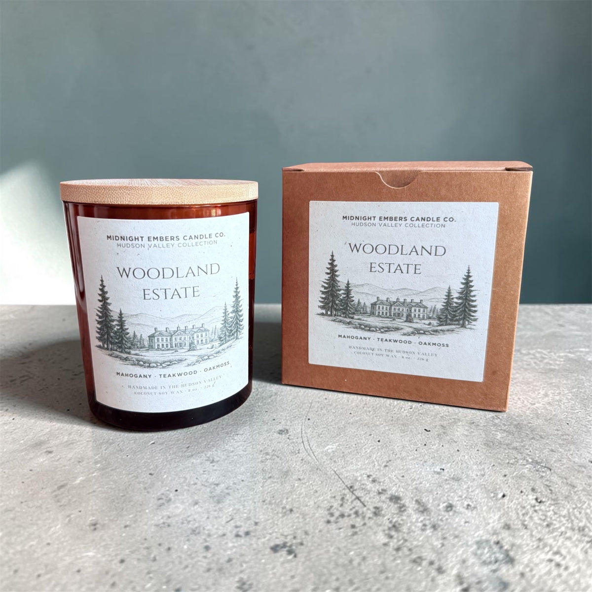 Hastings-on-Hudson Watertower Candle | Hudson Valley Collection