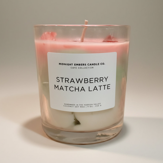Strawberry Matcha Latte Candle