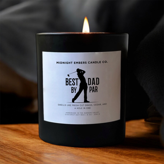 Best Dad By Par Golf Candle | Father's Day Gift