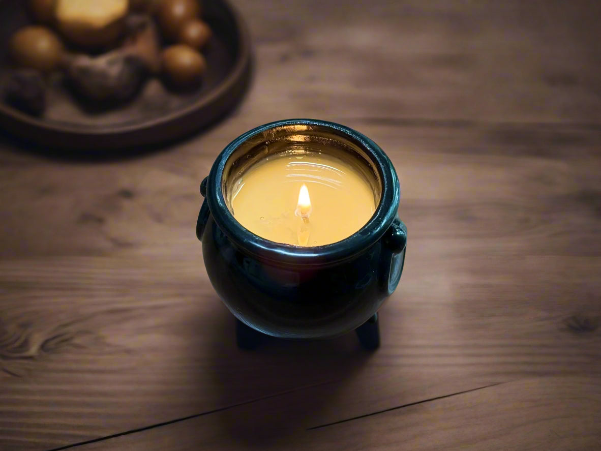 Witches Brew Cauldron Candle