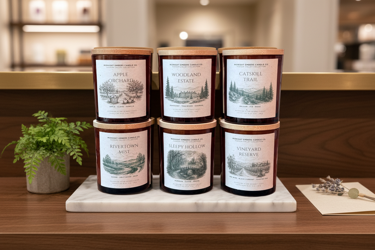Morning on Main 8 oz. Candle | Hudson Valley Collection