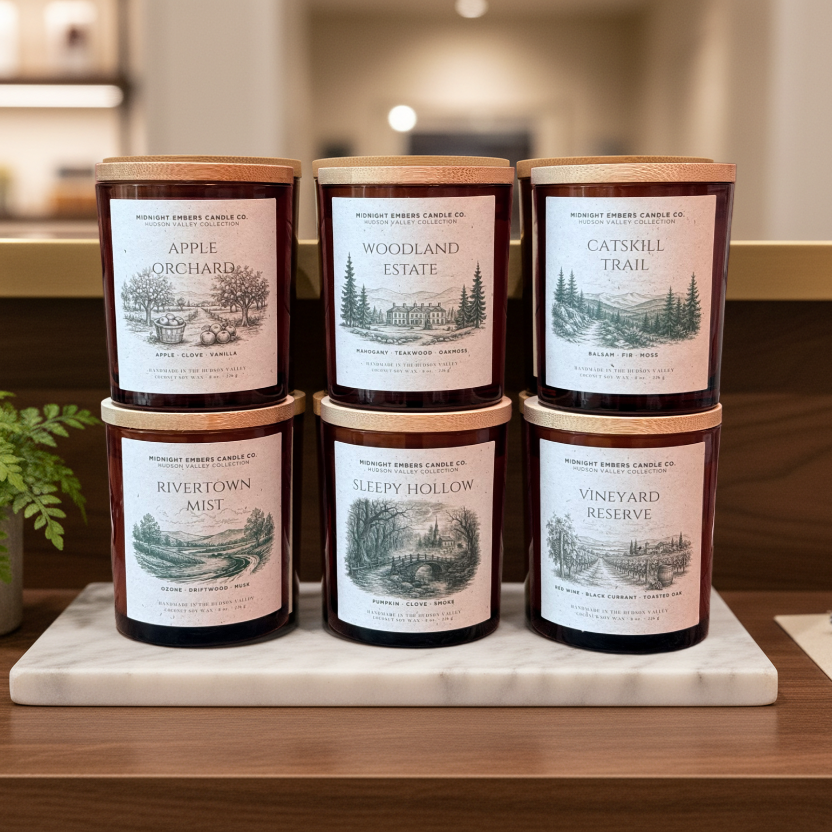 Morning on Main 8 oz. Candle | Hudson Valley Collection