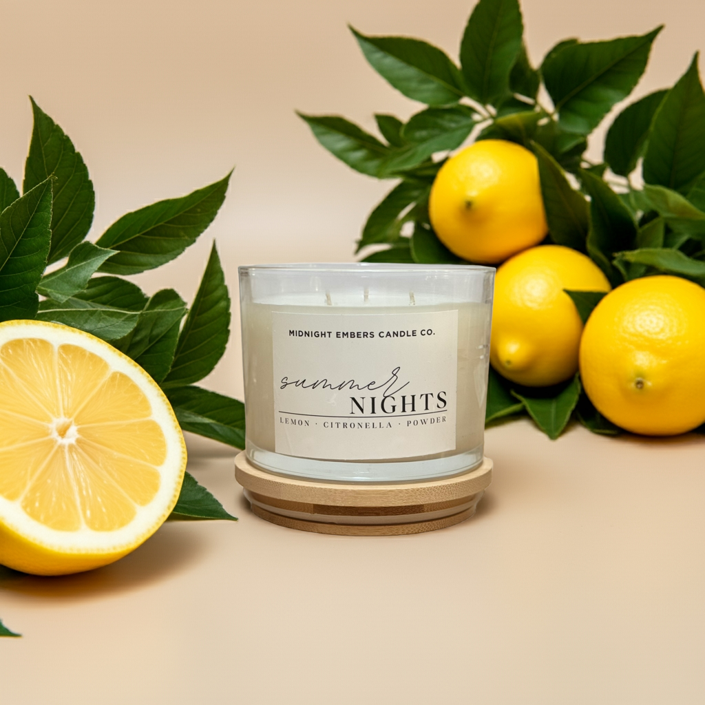Summer Nights Citronella | 3 Wick Candle
