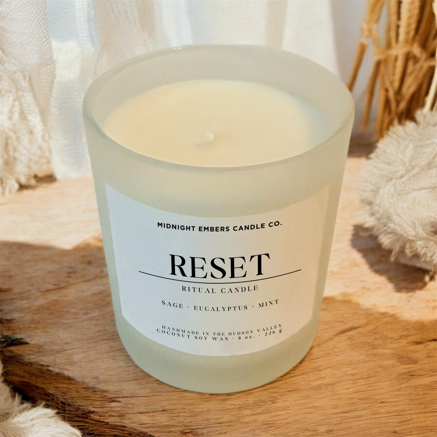 Reset Ritual Intentions Candle
