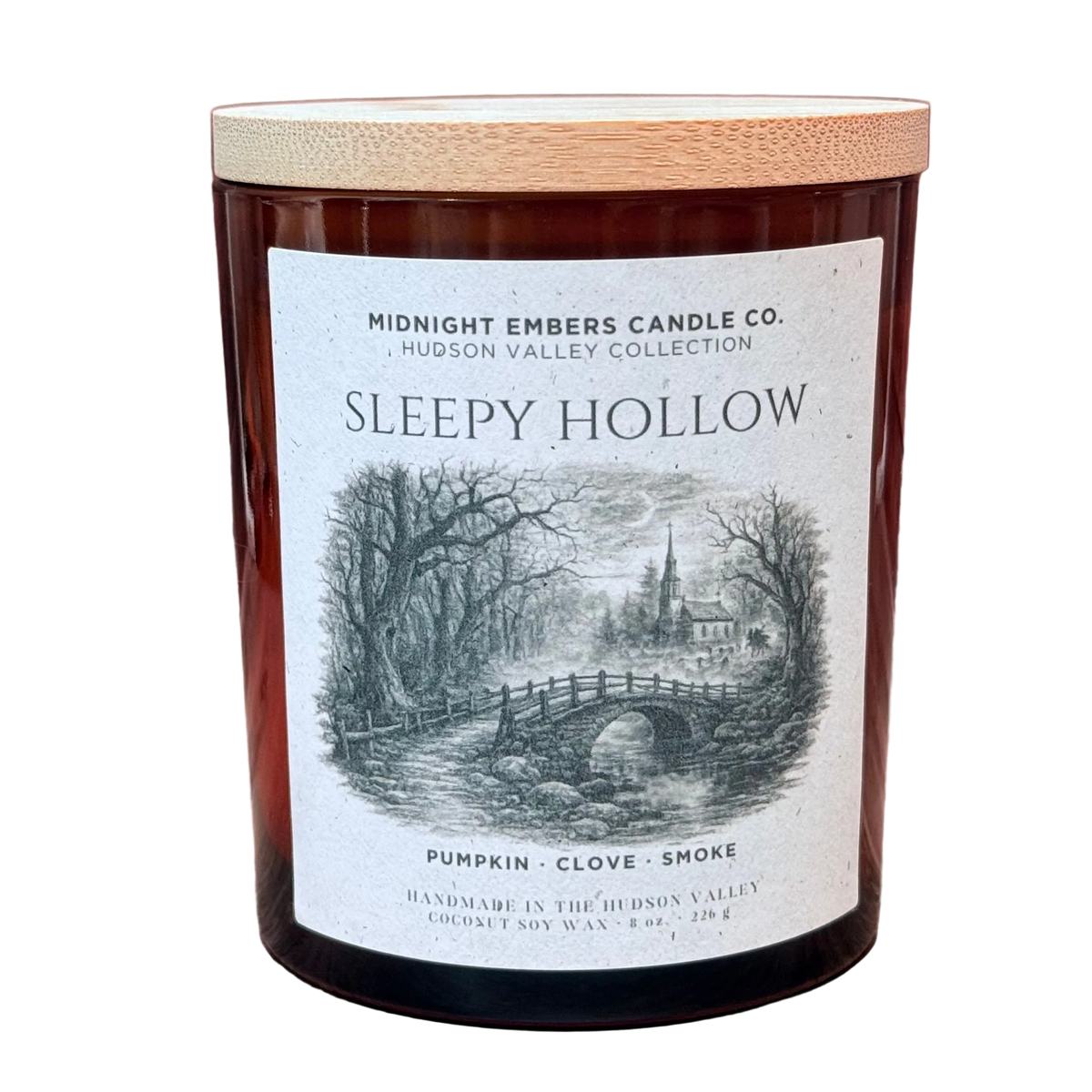 Sleepy Hollow 8 oz. Candle | Hudson Valley Collection