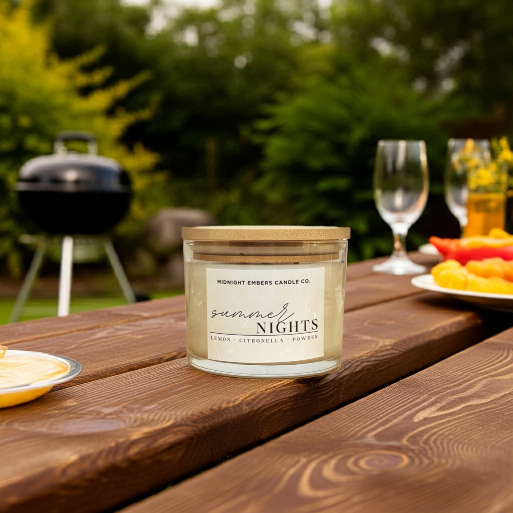 Summer Nights Citronella | 3 Wick Candle