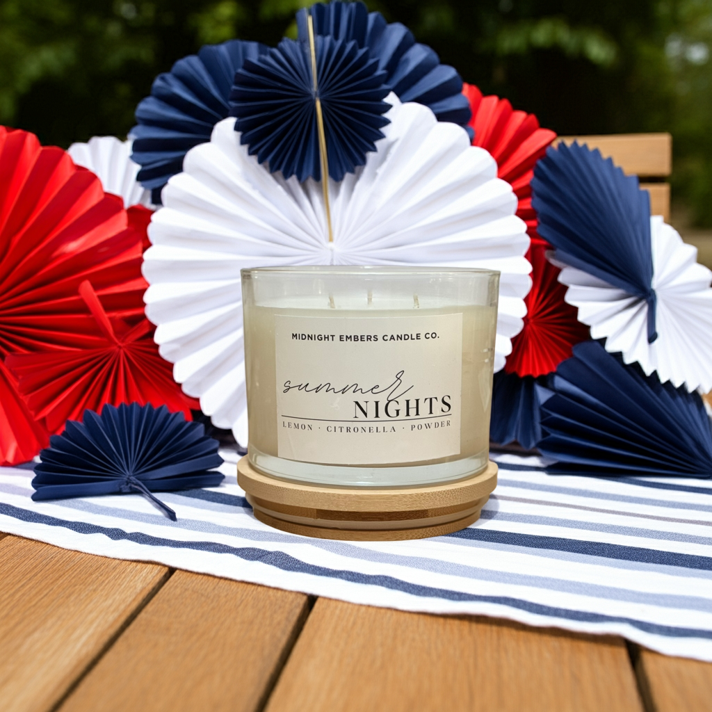 Summer Nights Citronella | 3 Wick Candle