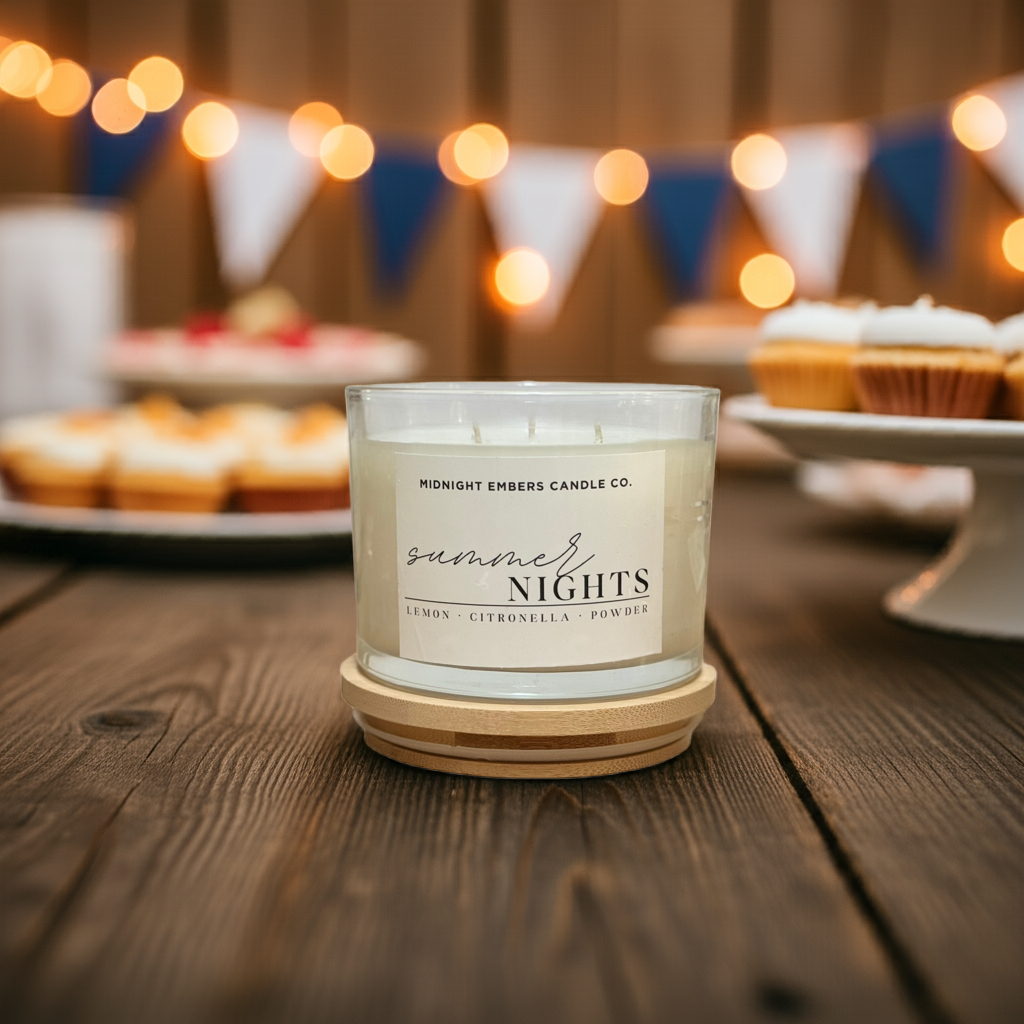 Summer Nights Citronella | 3 Wick Candle