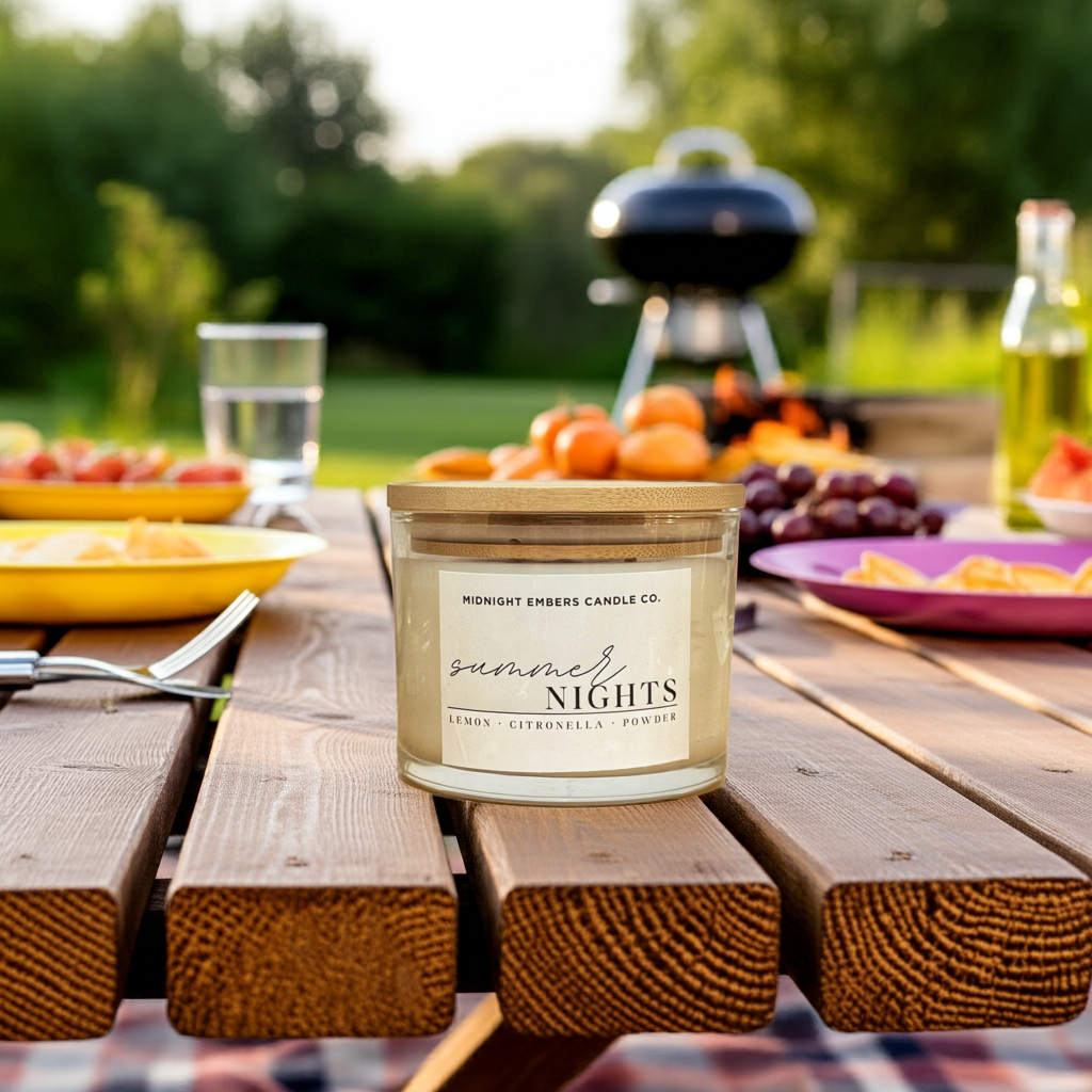 Summer Nights Citronella | 3 Wick Candle