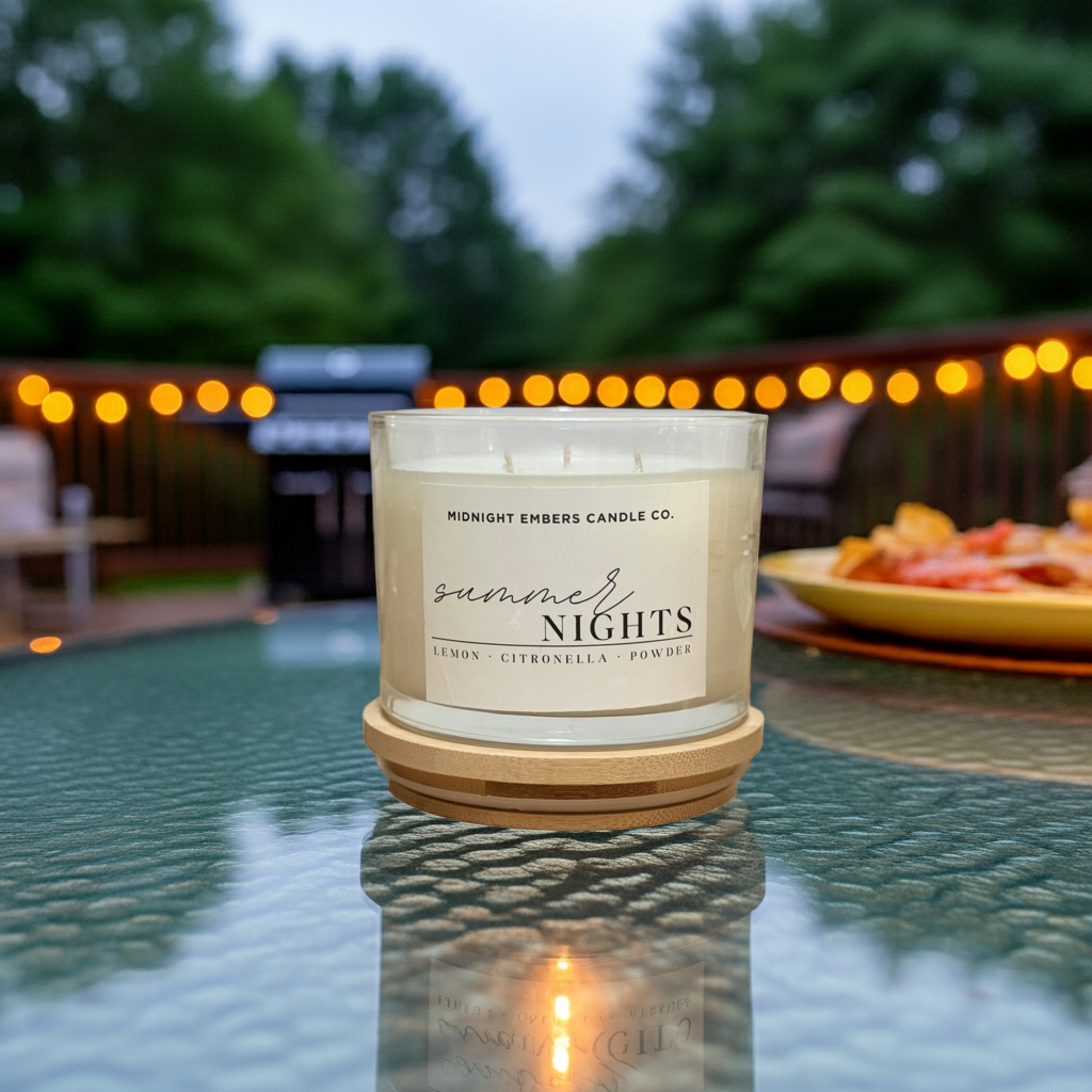 Summer Nights Citronella | 3 Wick Candle