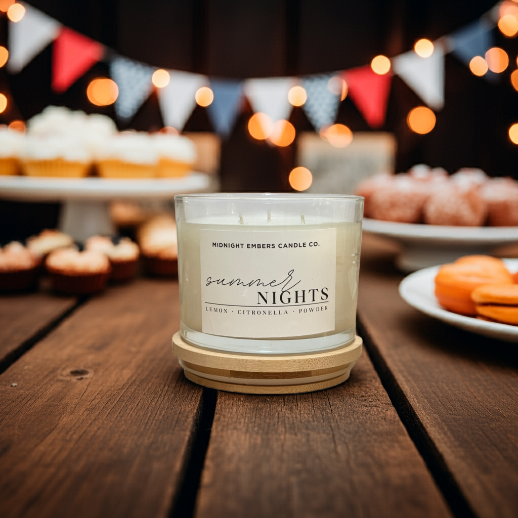Summer Nights Citronella | 3 Wick Candle