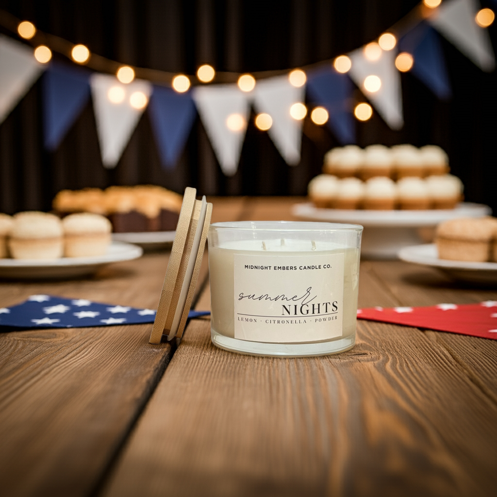 Summer Nights Citronella | 3 Wick Candle