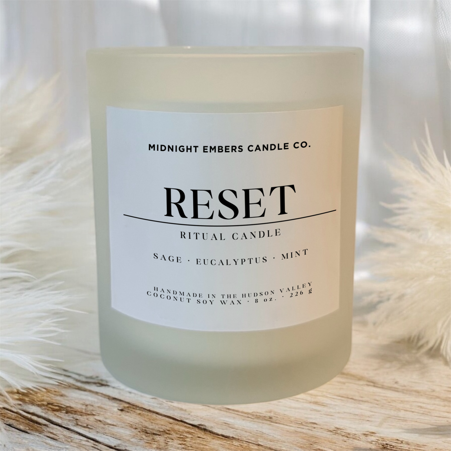 Reset Ritual Intentions Candle