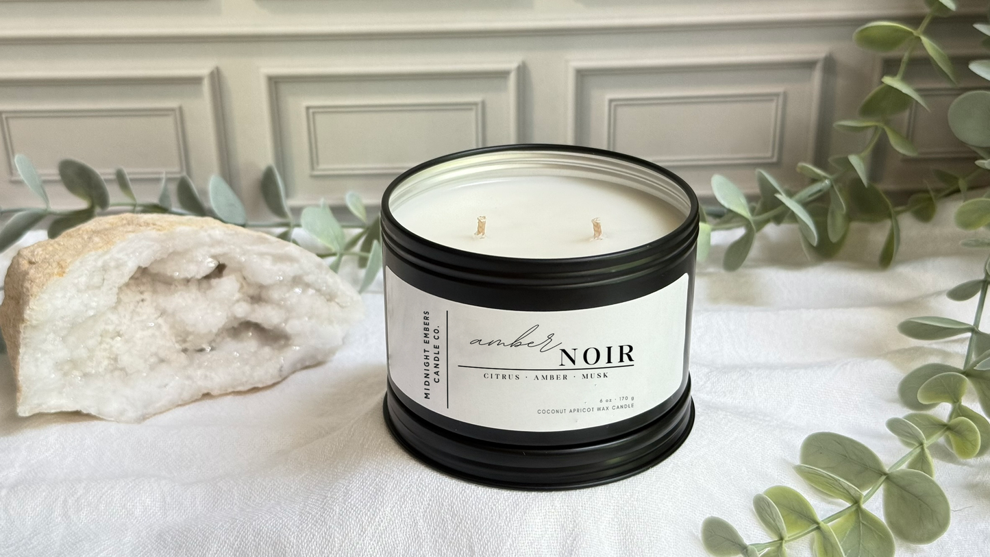 Amber Noir 6 oz. Candle