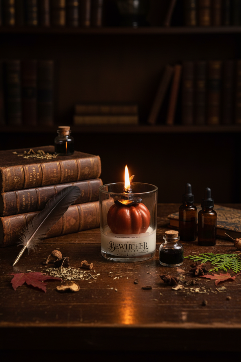 Bewitched Pumpkin - Study Scene