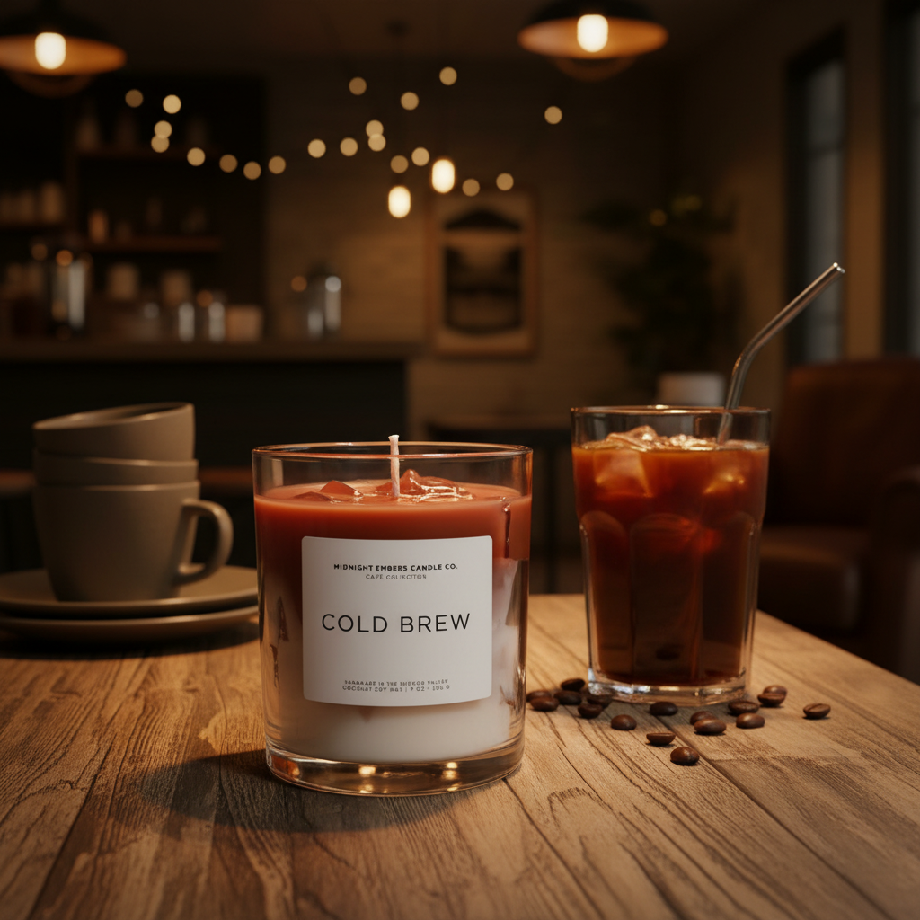 Cold Brew – Café Vibe with Gel Wax