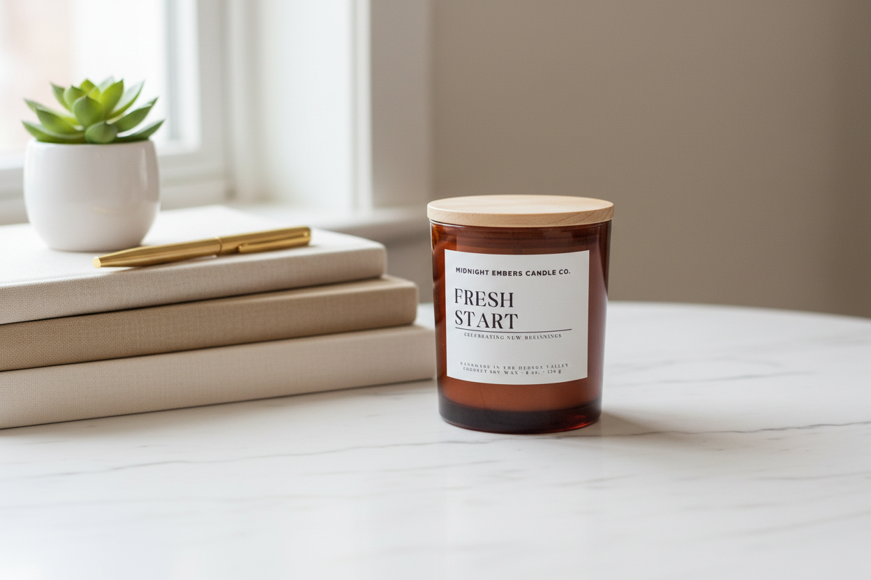 Fresh Start Desk Vignette