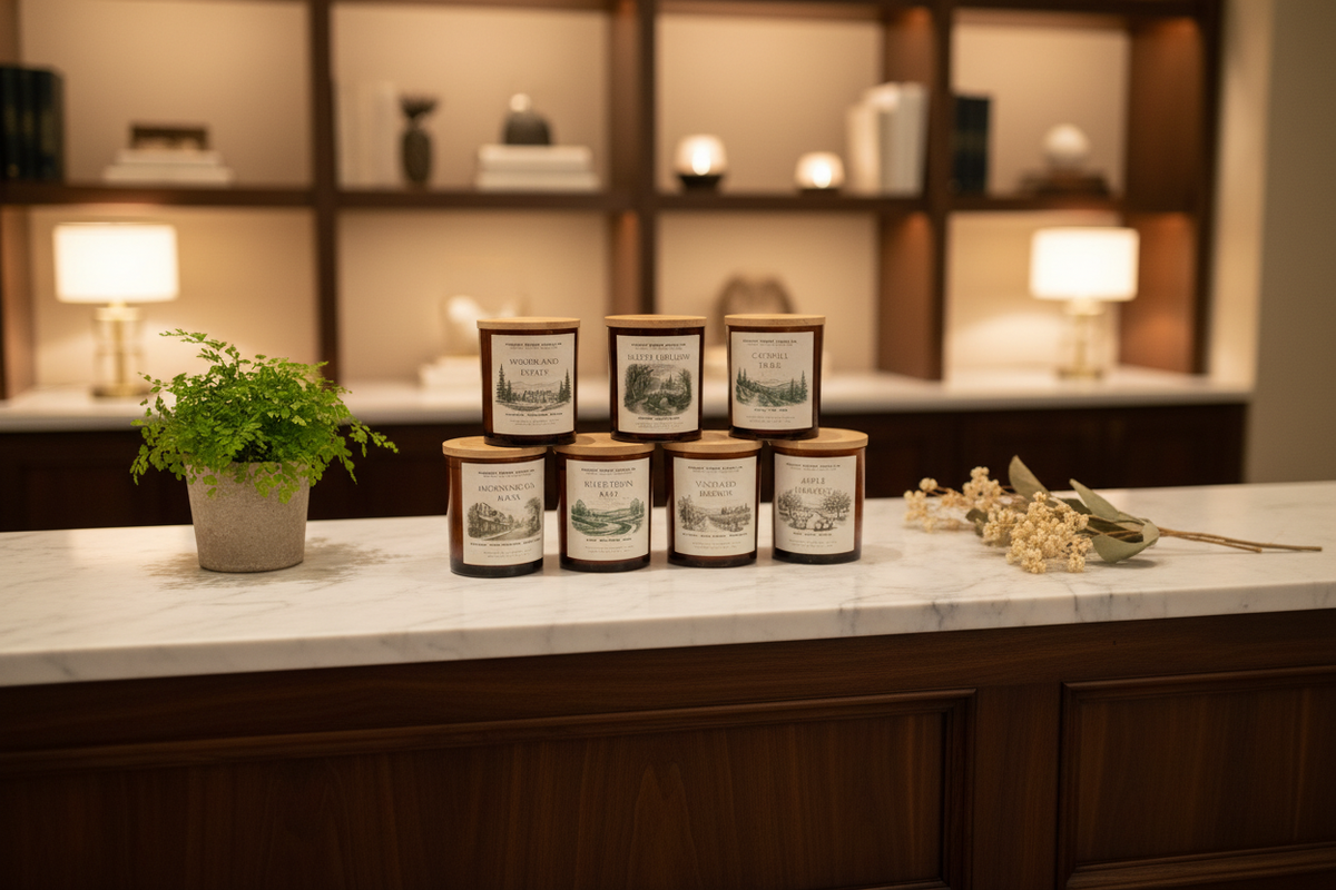 Hudson Valley Collection – Real Photo, Hotel Lobby Background