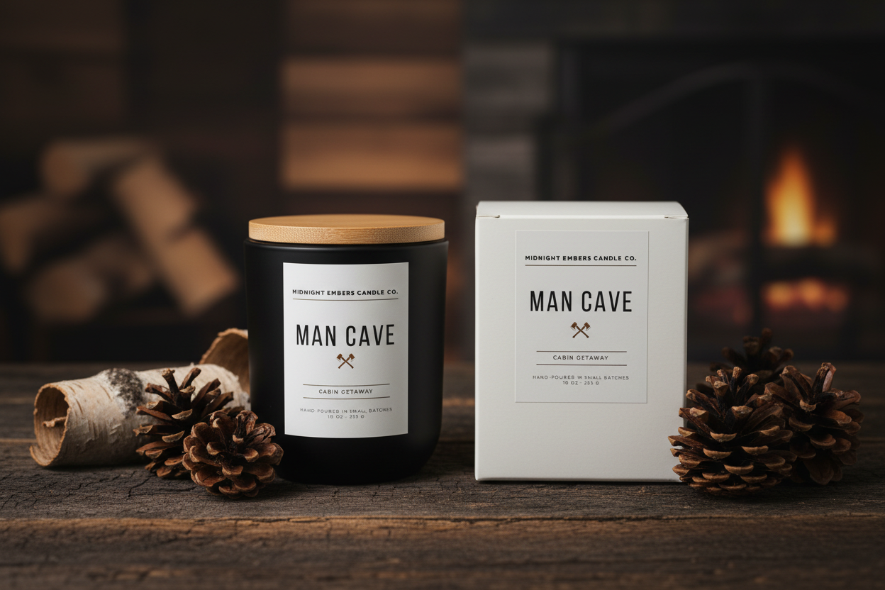 Man Cave Cabin Editorial