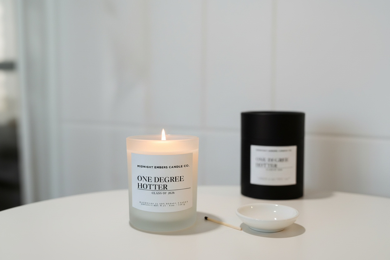 One Degree Hotter - Candle & Gift Box Together