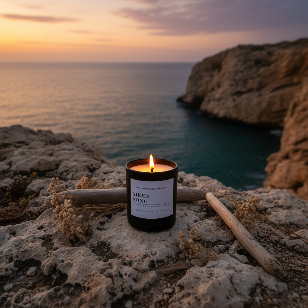 Siren Song cliffside golden hour