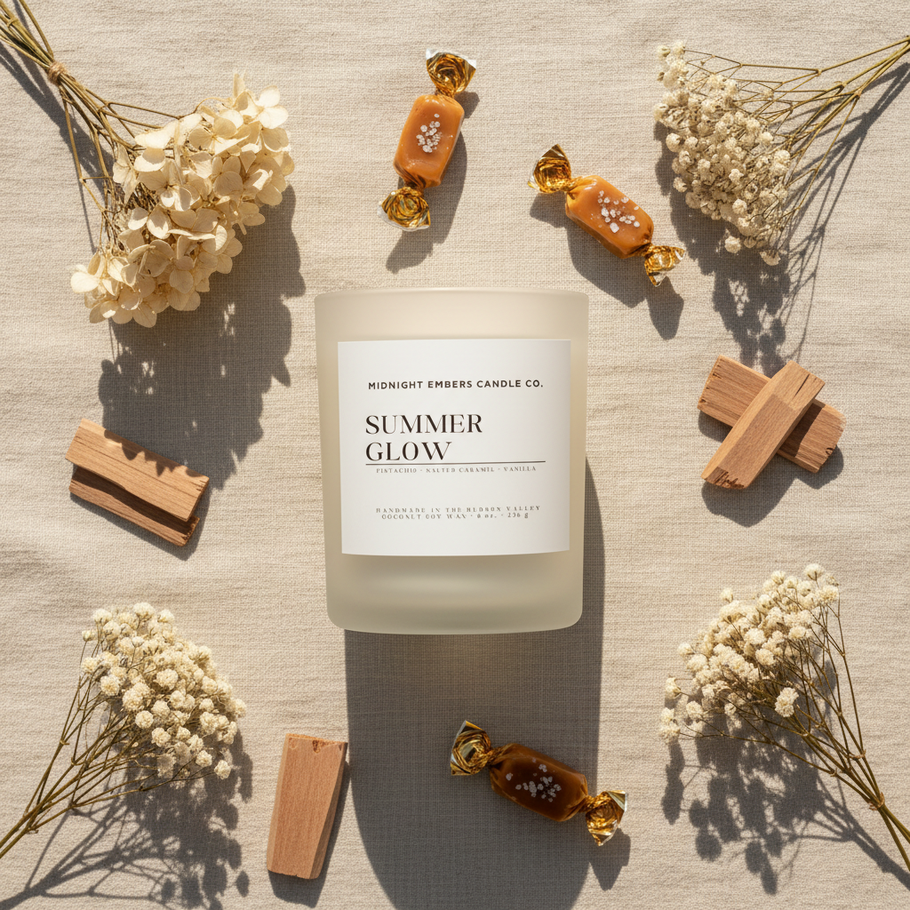 Summer Glow - Flat Lay
