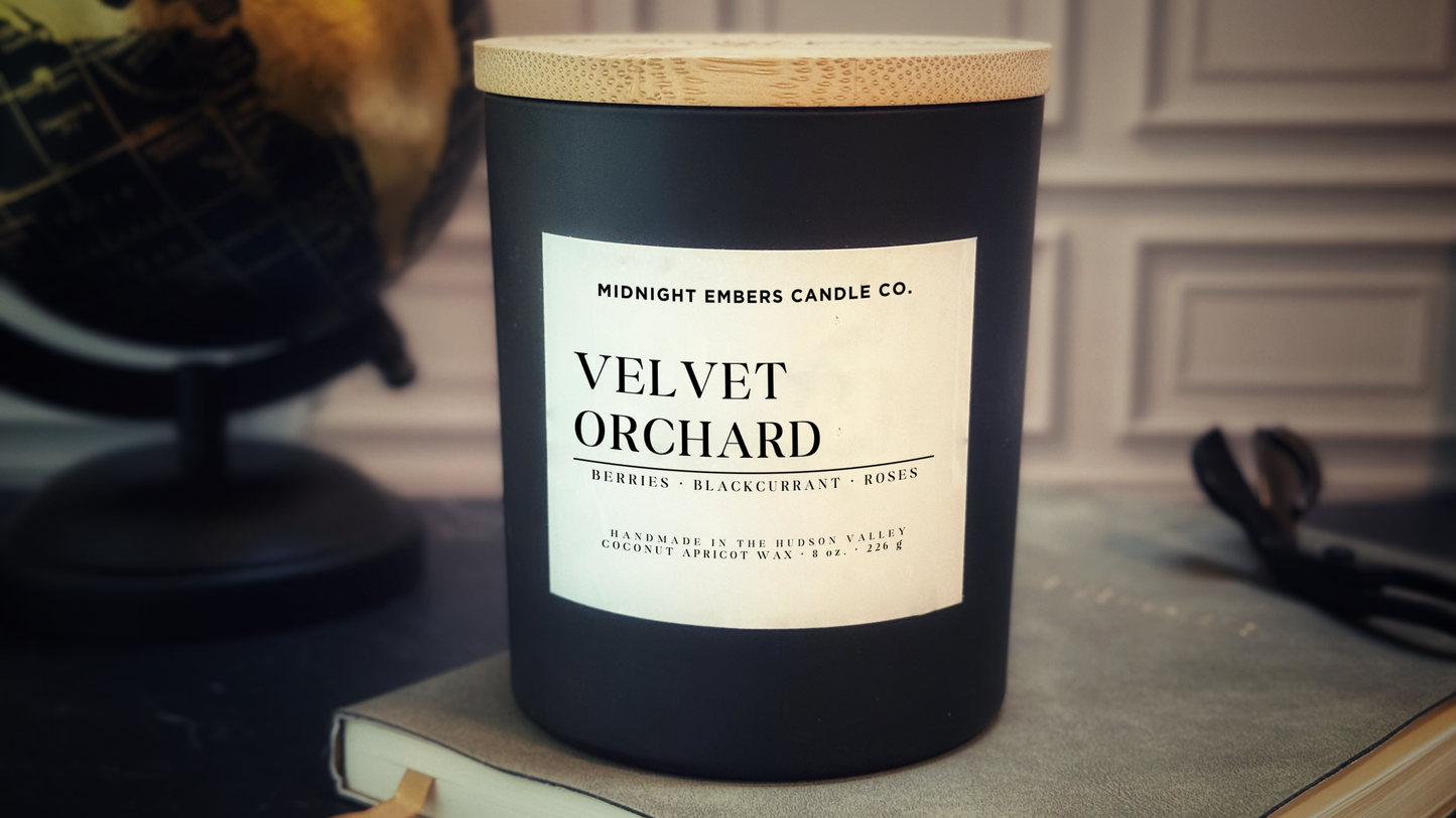 Velvet Orchard: Luxury Candle Inspired by Diptyque® Baies