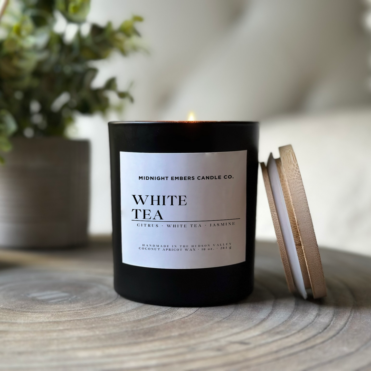 White Tea Candle: Luxury Scent Inspired by Westin Hotels®