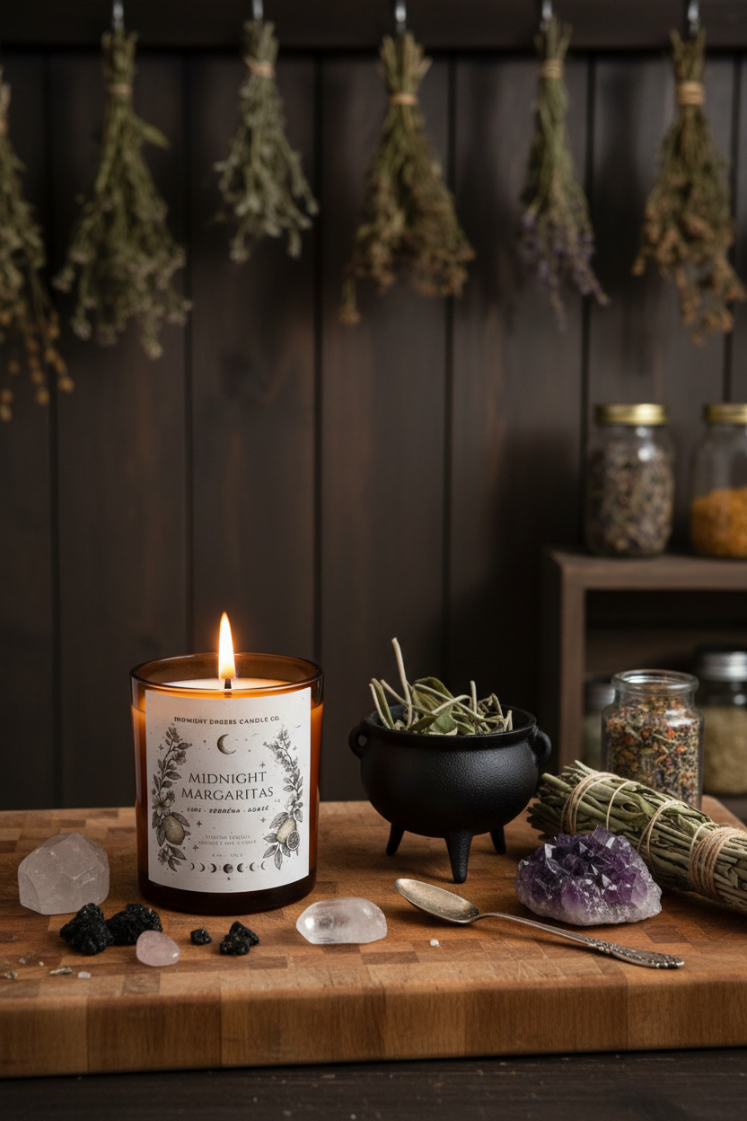 Witchy cottage kitchen